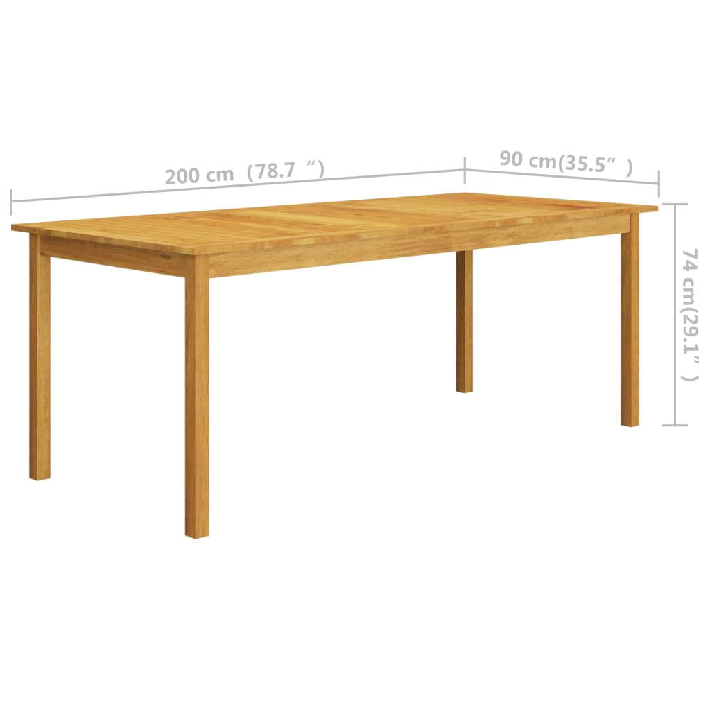 7 Piece Garden Dining Set