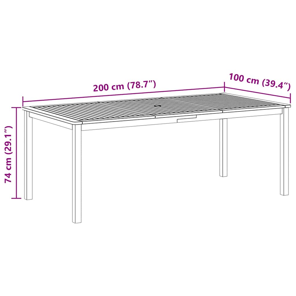 Outdoor Furniture Set 7 Piece Garden Dining Grey Black Brown Weather Resistant