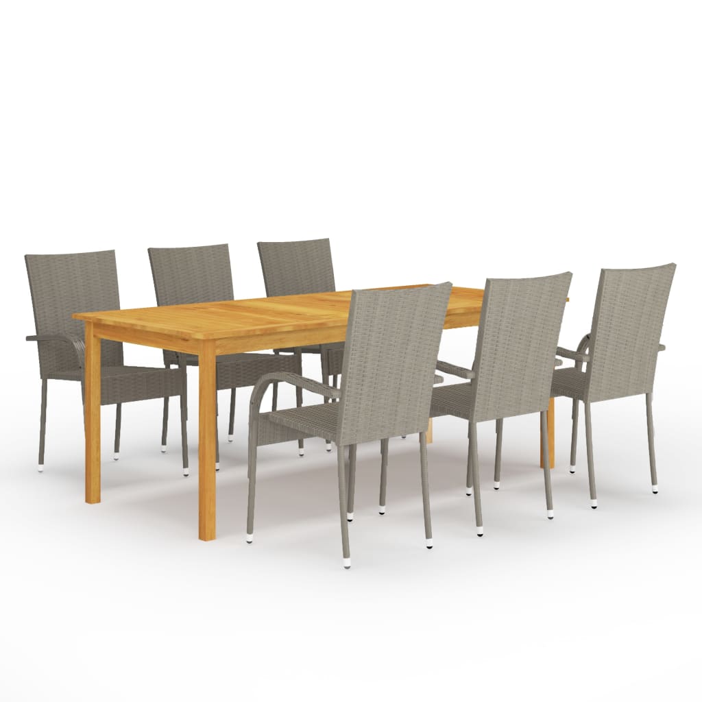 7 Piece Garden Dining Set