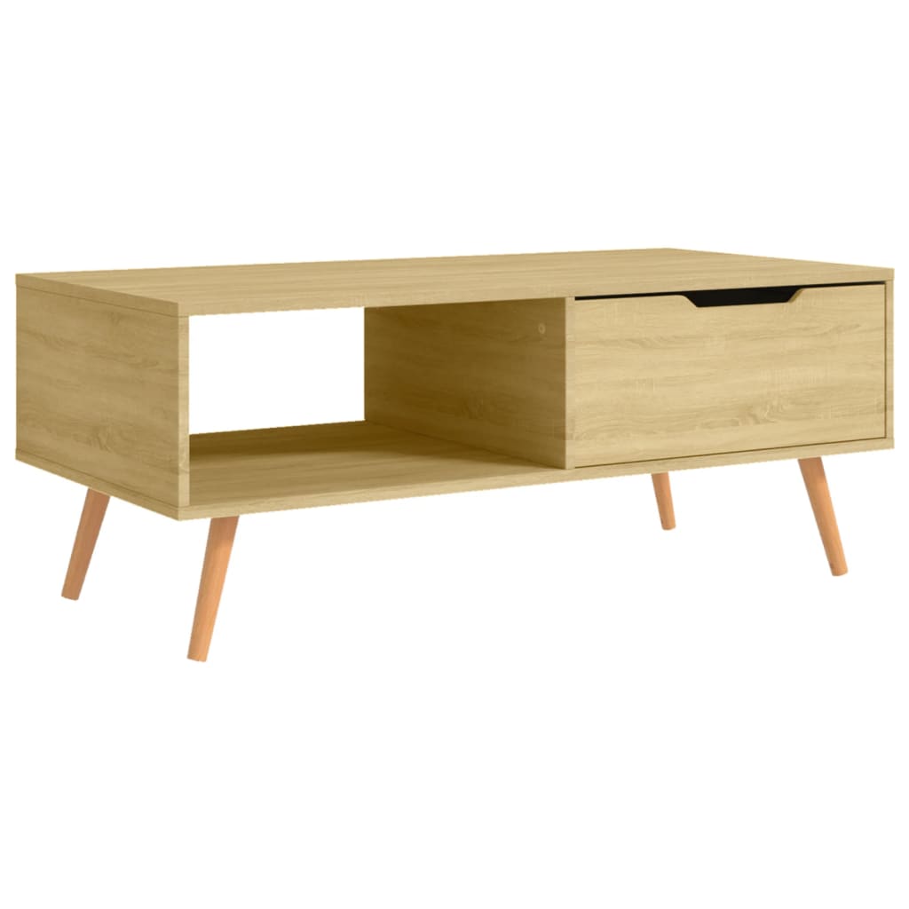 Coffee Table 100X49.5X43 Cm Engineered Wood