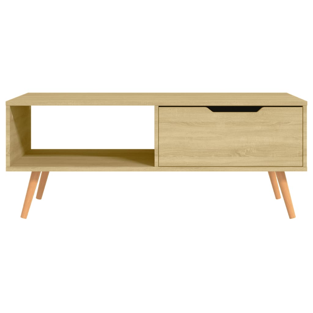 Coffee Table 100X49.5X43 Cm Engineered Wood