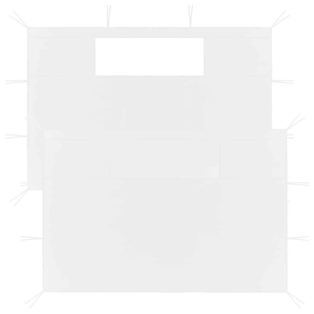 Gazebo Sidewalls With Windows 2 Pcs