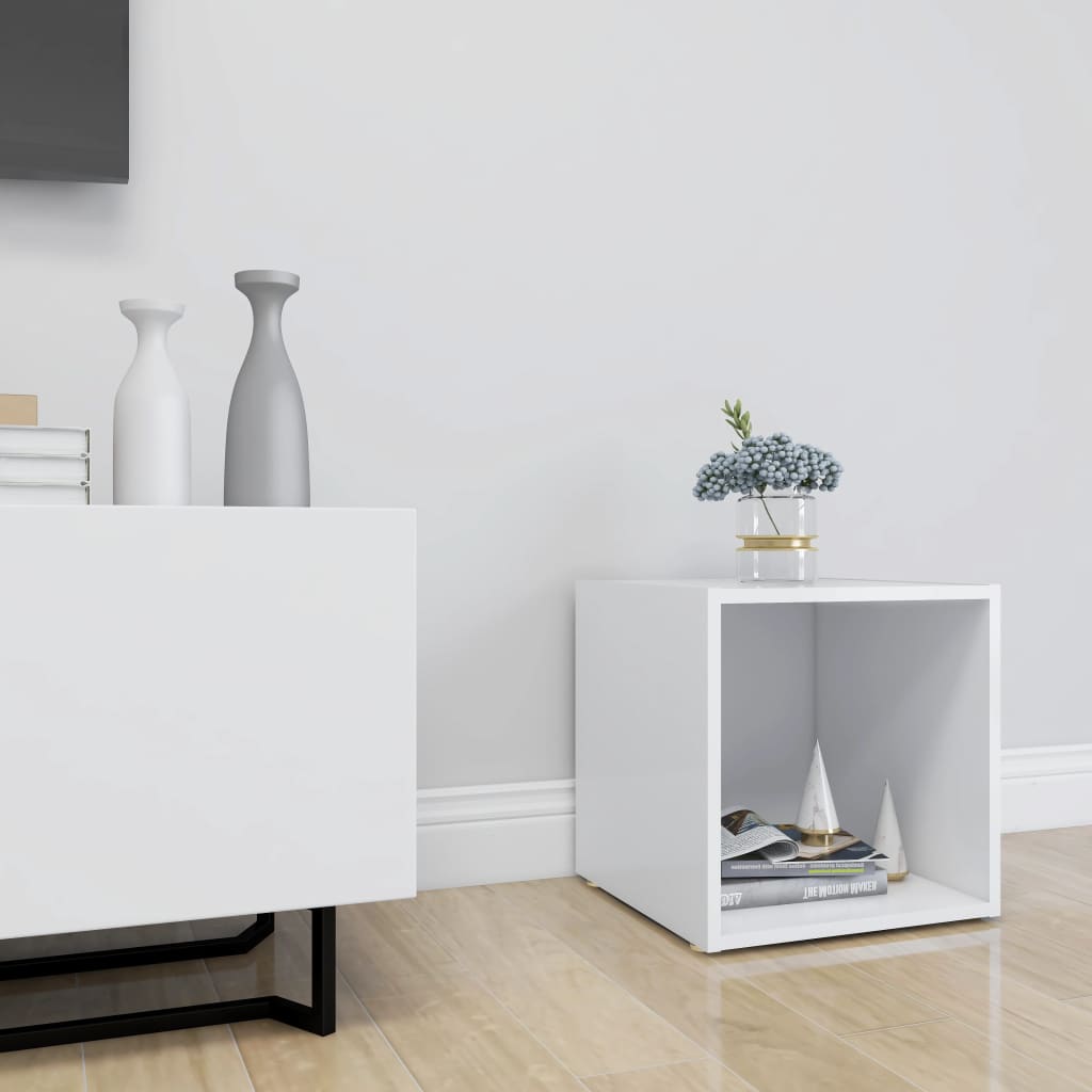 Tv Cabinet 37X35X37 Cm Engineered Wood