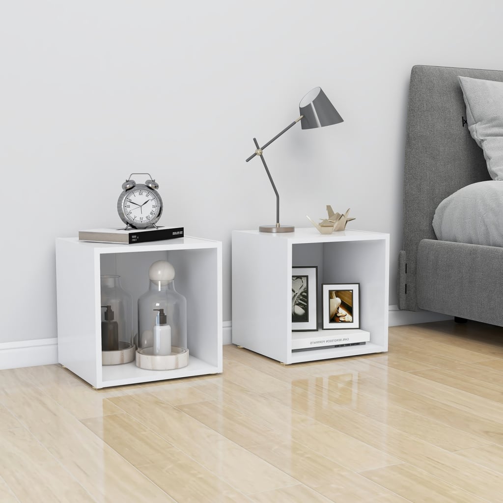 Tv Cabinet 37X35X37 Cm Engineered Wood