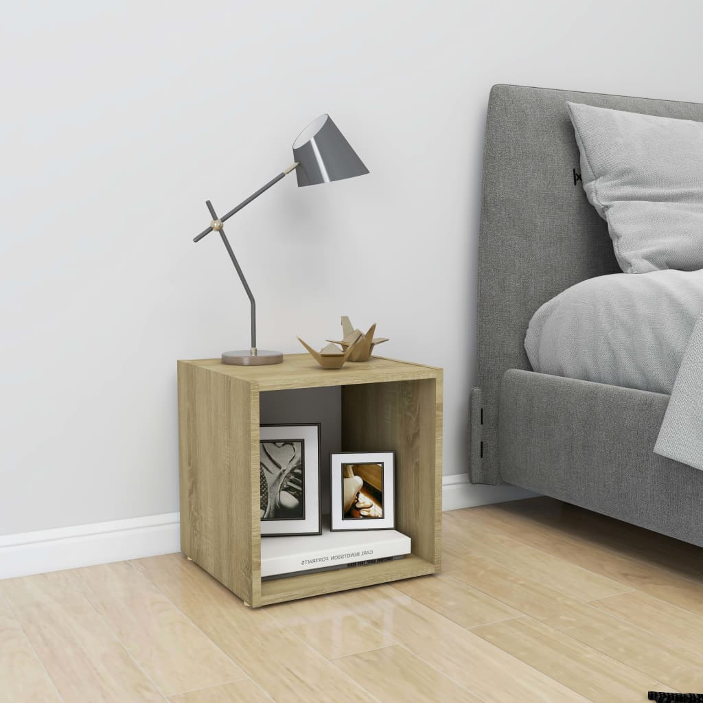 Tv Cabinet 37X35X37 Cm Engineered Wood