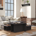 Coffee Tables 2 Pcs Grey 111.5X50X33 Cm Engineered Wood