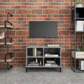 Tv Cabinet With Metal Legs 69.5X30X50 Cm