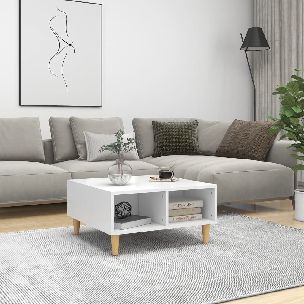 Coffee Table 60X60X30 Cm Engineered Wood