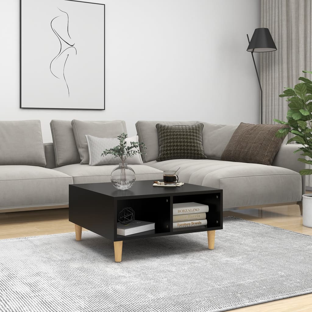 Coffee Table 60X60X30 Cm Engineered Wood