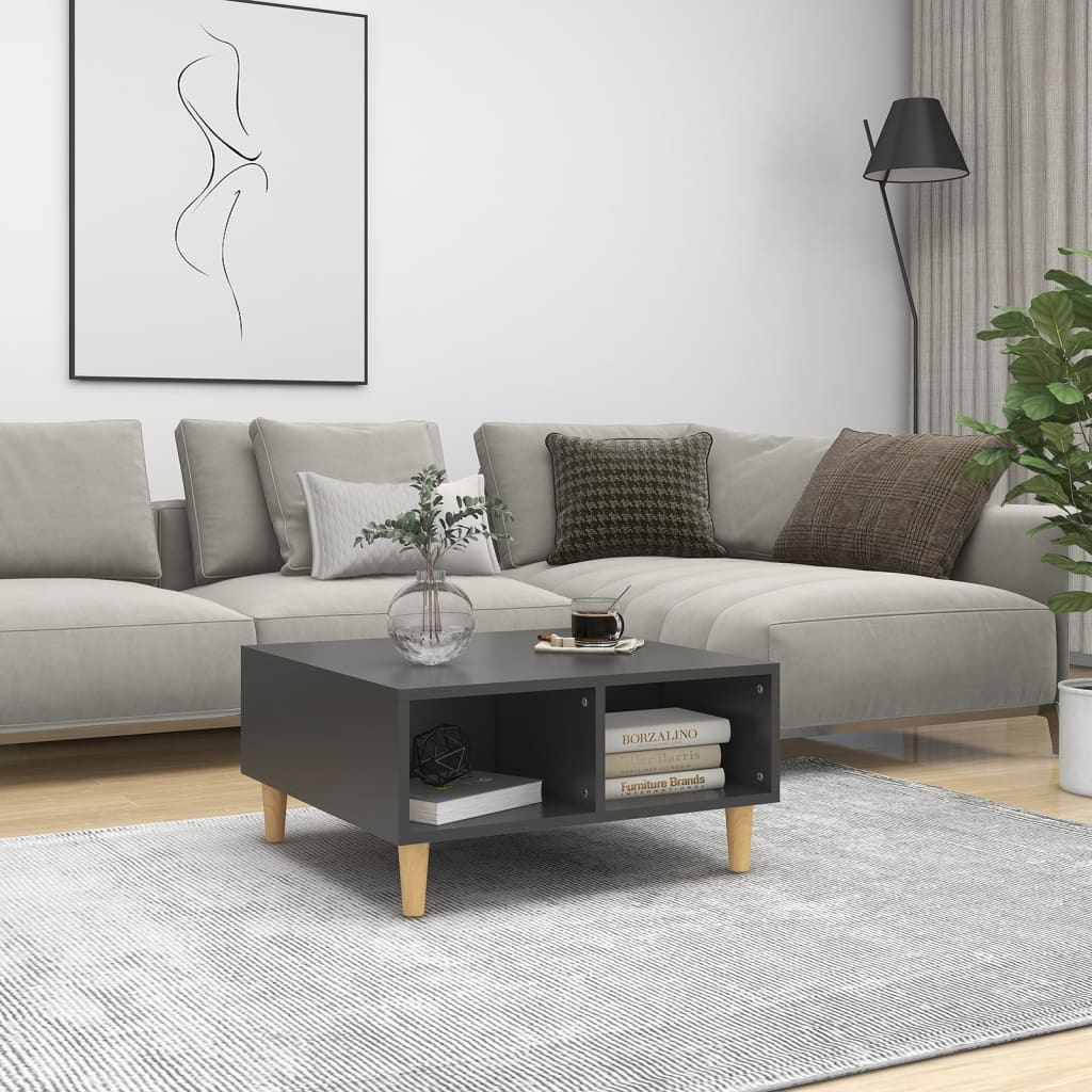 Coffee Table 60X60X30 Cm Engineered Wood
