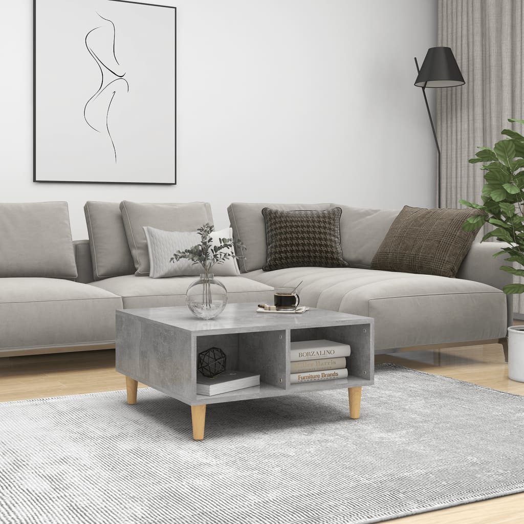 Coffee Table 60X60X30 Cm Engineered Wood