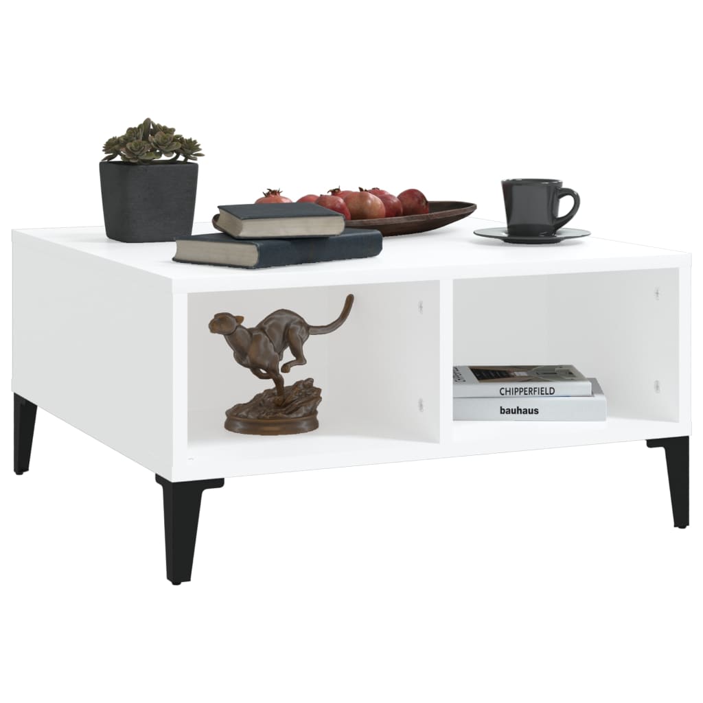 Coffee Table 60X60X30 Cm Engineered Wood