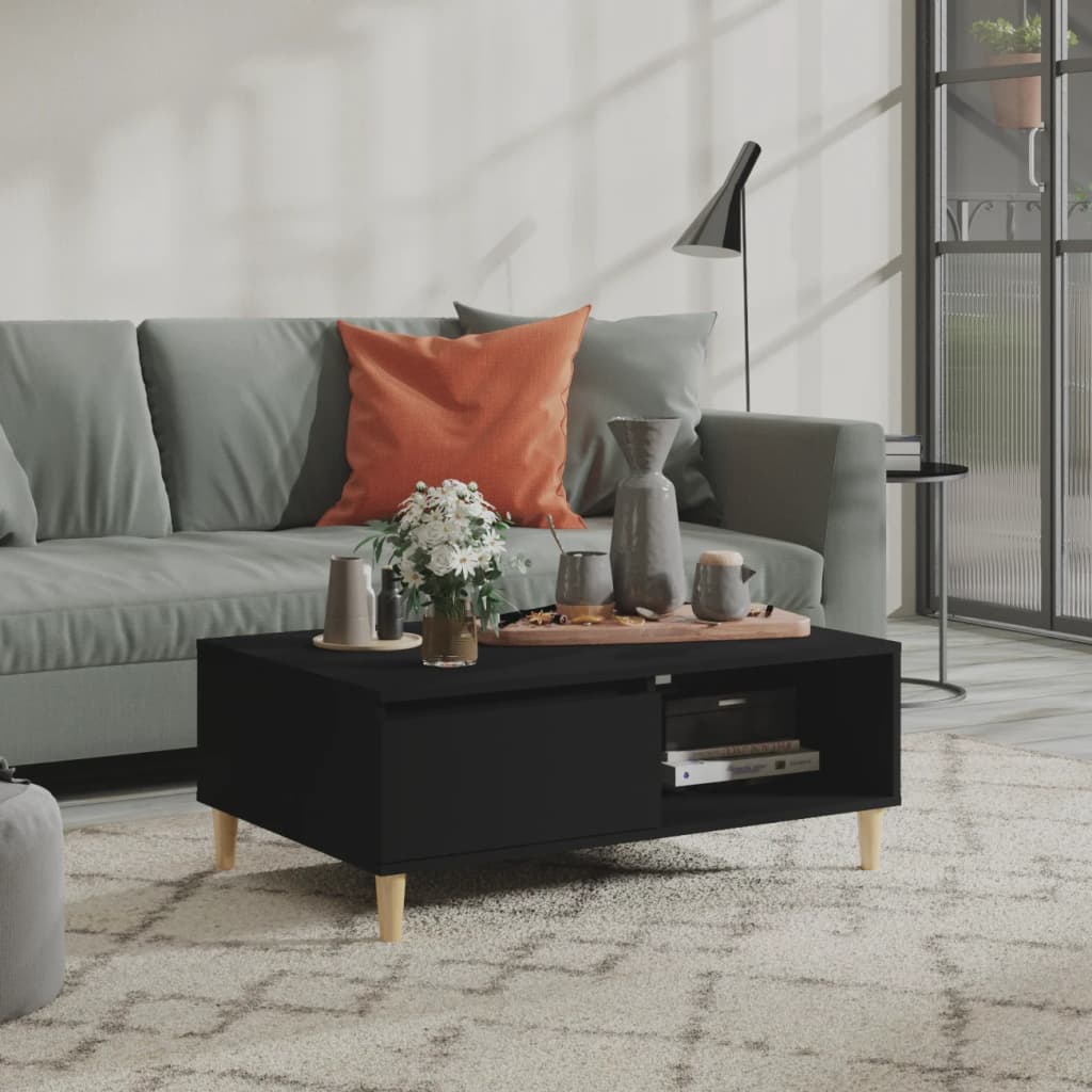 Coffee Table 90X60X35 Cm Engineered Wood