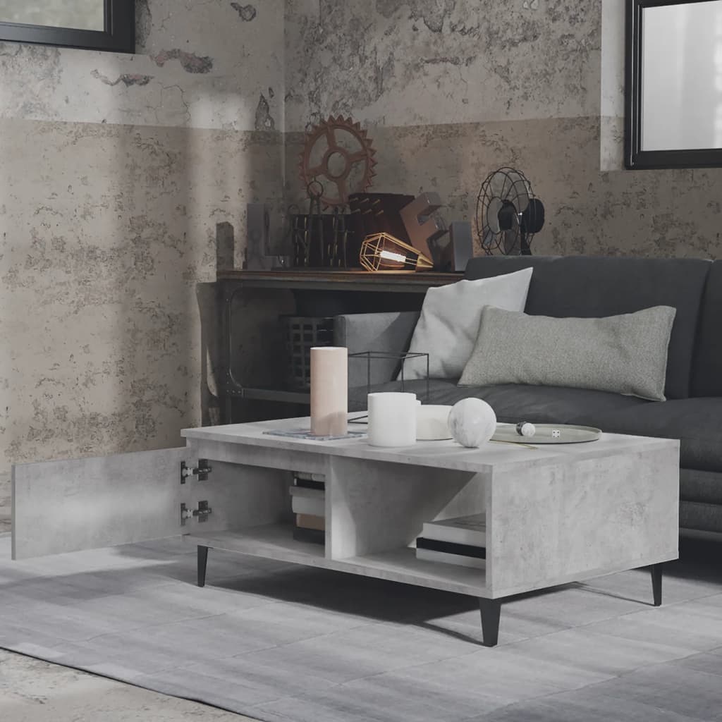 Coffee Table 90X60X35 Cm Engineered Wood
