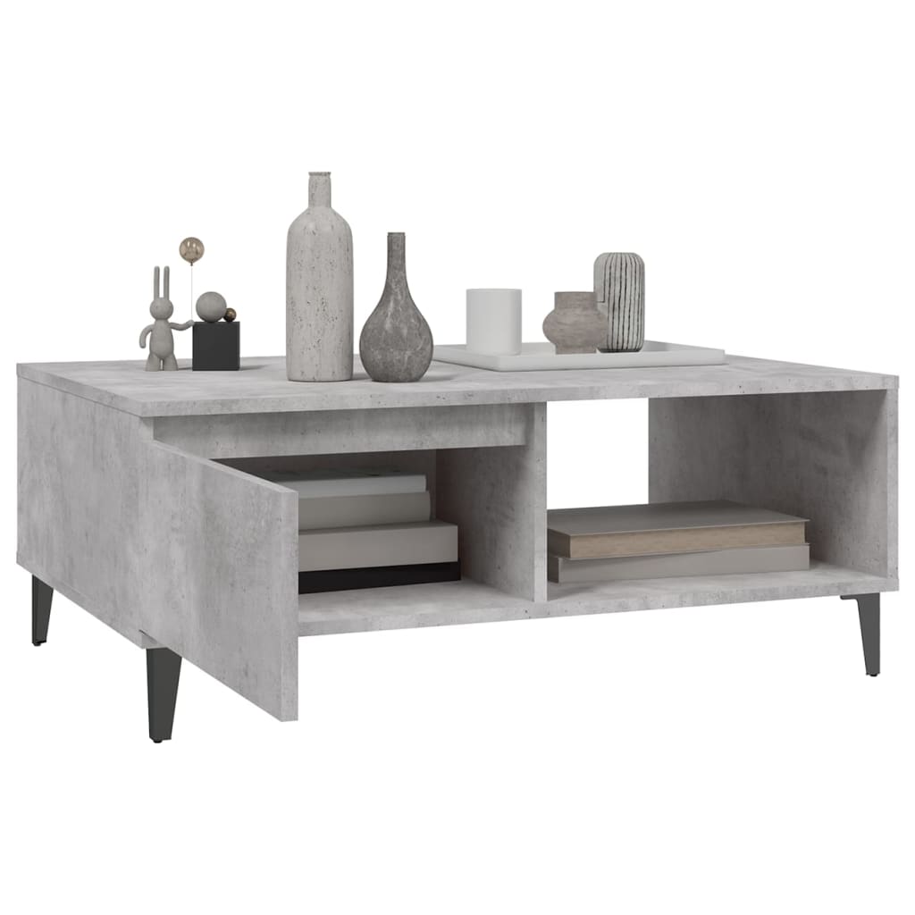 Coffee Table 90X60X35 Cm Engineered Wood