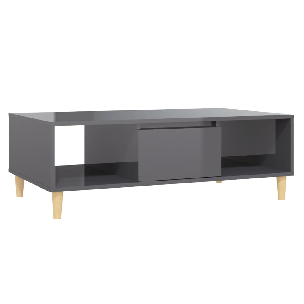 Coffee Table 103.5X60X35 Cm Engineered Wood