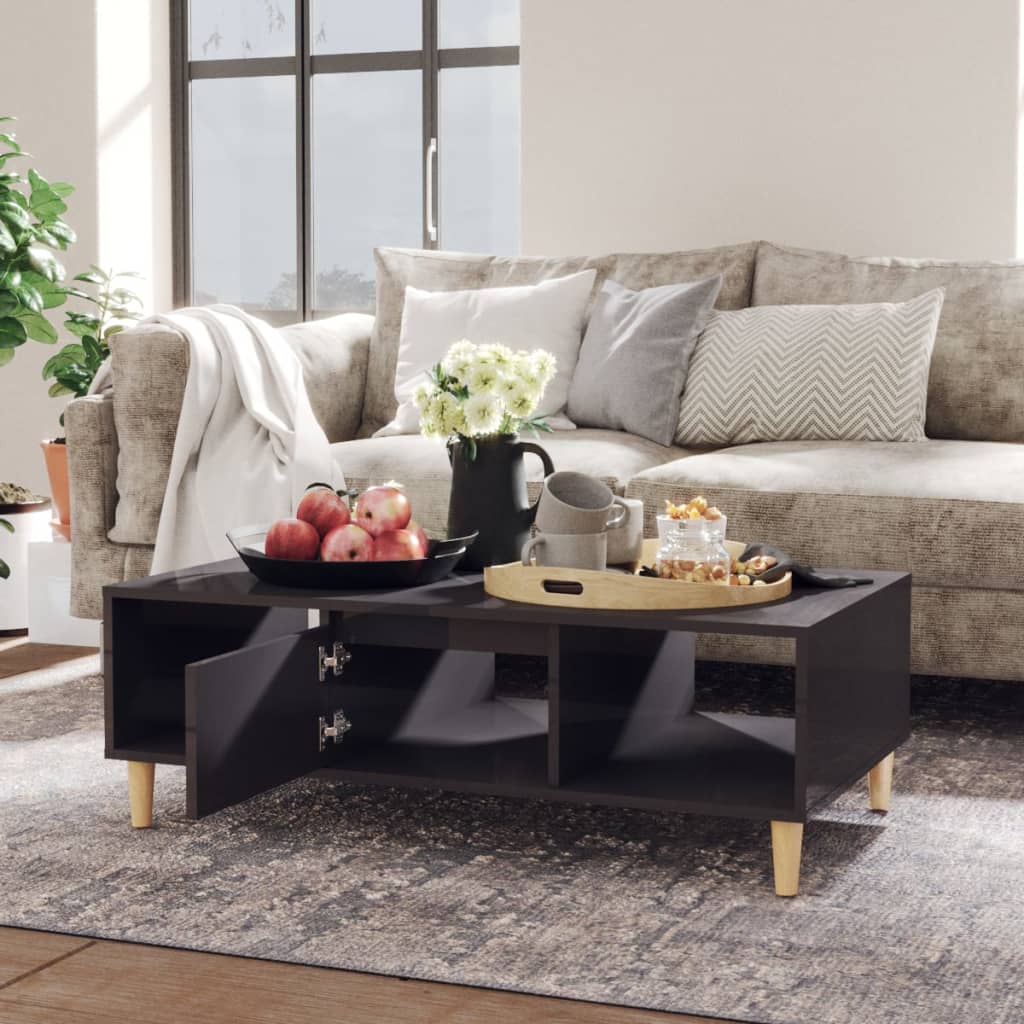 Coffee Table 103.5X60X35 Cm Engineered Wood