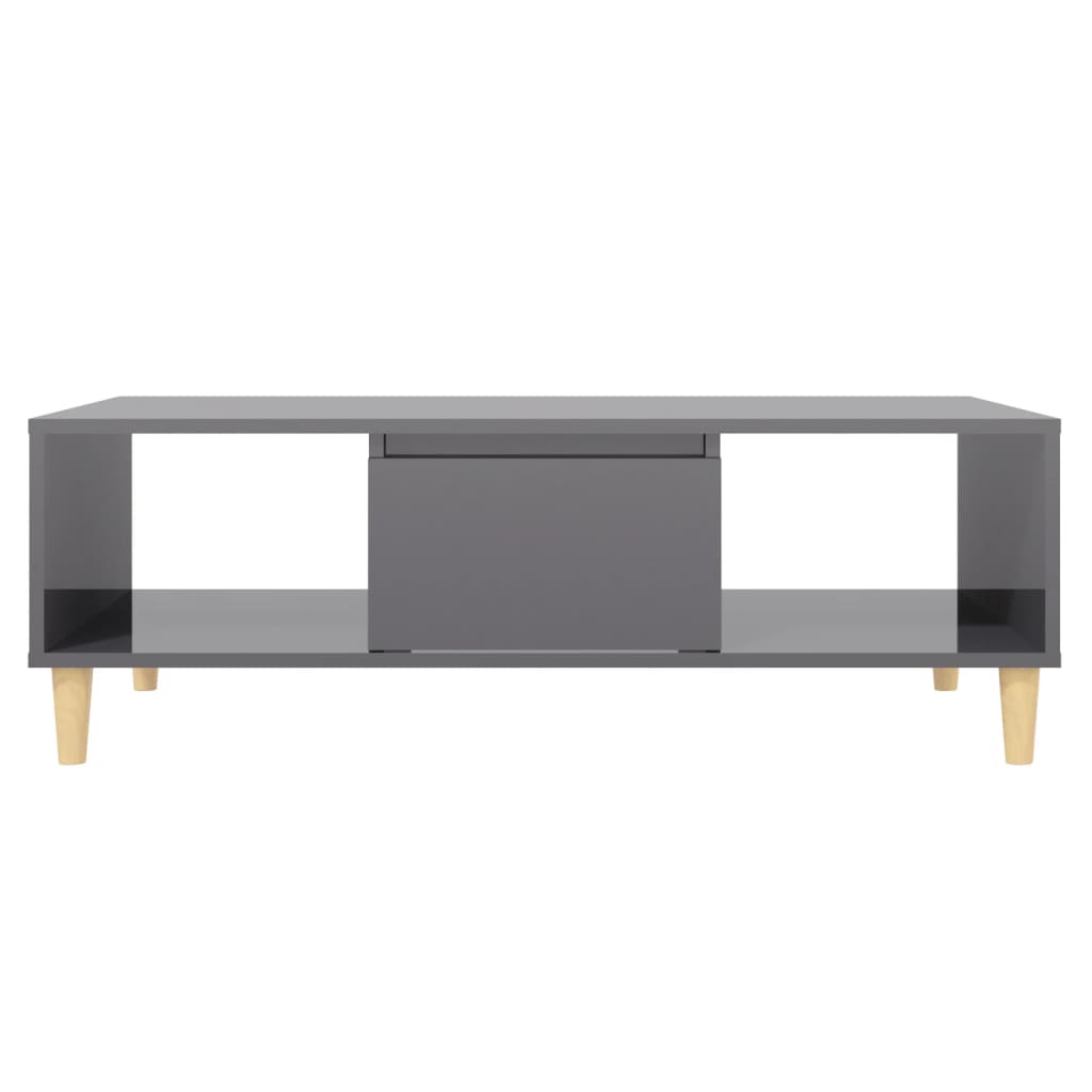 Coffee Table 103.5X60X35 Cm Engineered Wood