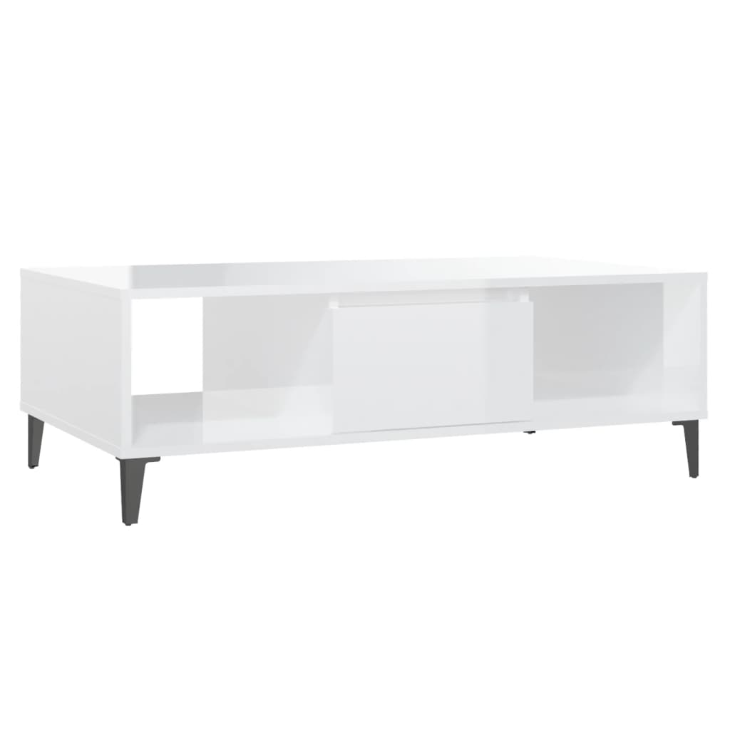 Coffee Table 103.5X60X35 Cm Engineered Wood