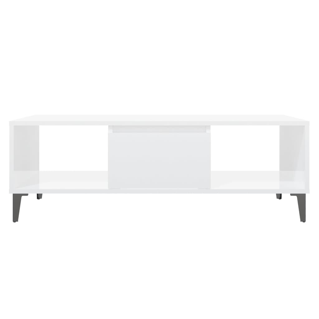 Coffee Table 103.5X60X35 Cm Engineered Wood