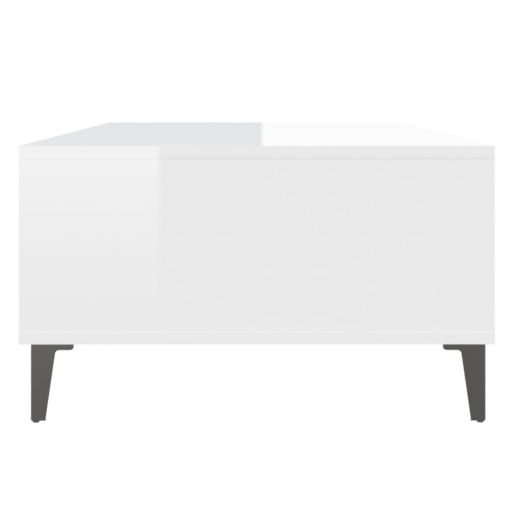Coffee Table 103.5X60X35 Cm Engineered Wood