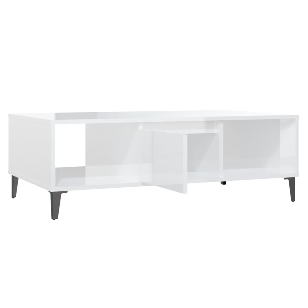 Coffee Table 103.5X60X35 Cm Engineered Wood