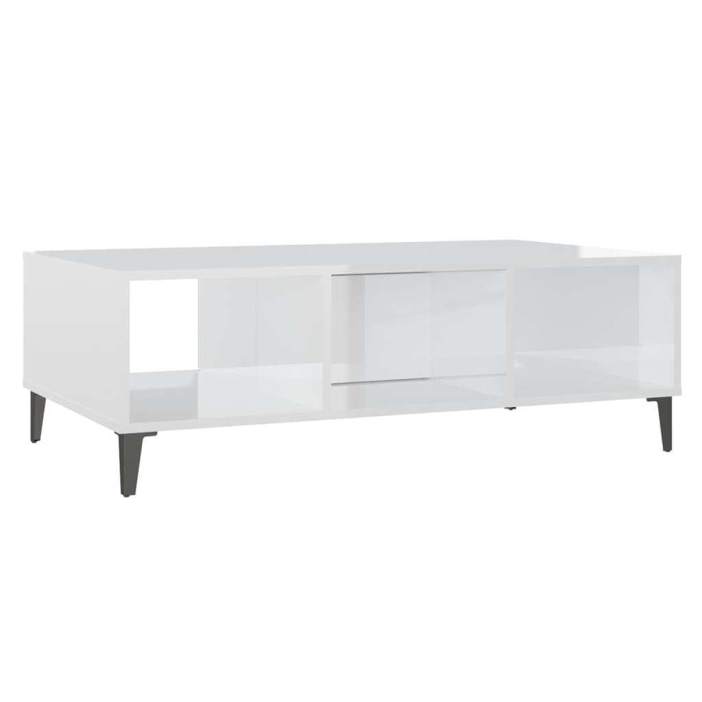 Coffee Table 103.5X60X35 Cm Engineered Wood