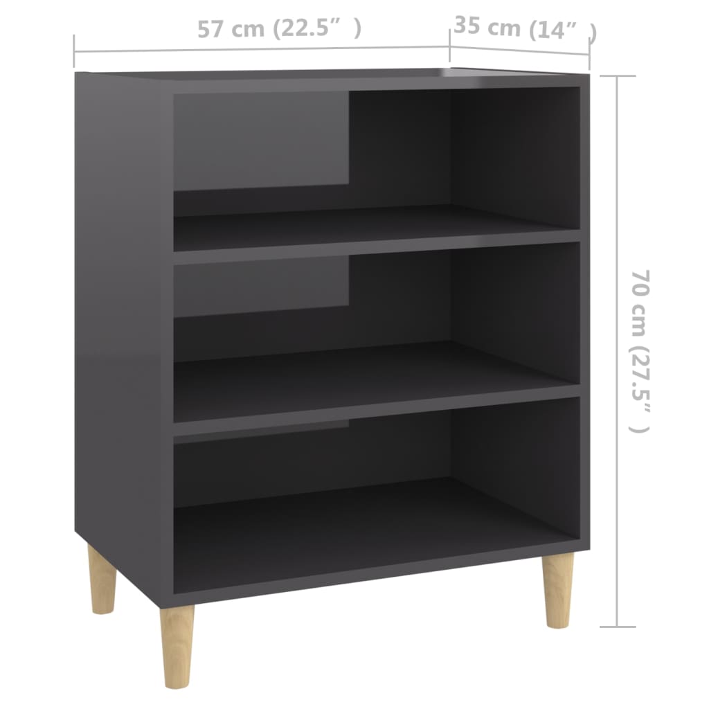Sideboard 57X35X70 Cm Engineered Wood