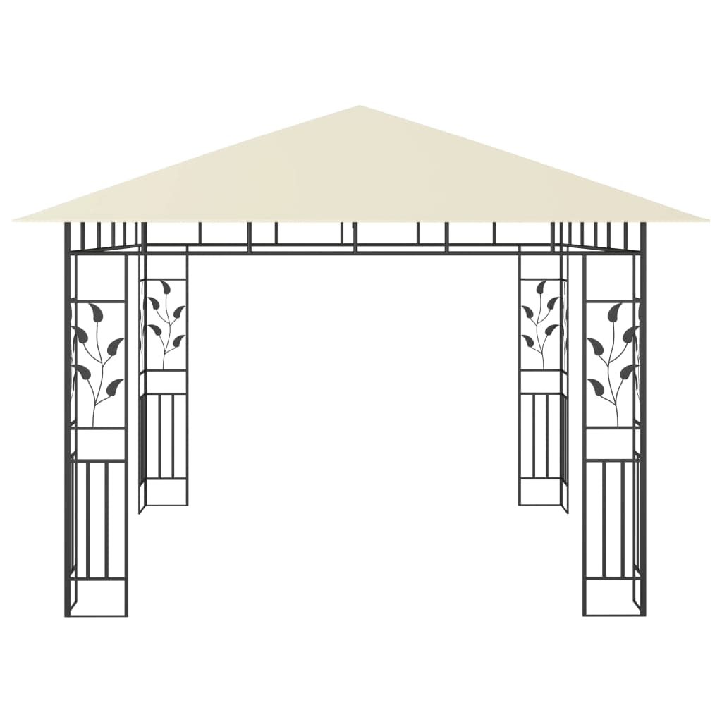 Gazebo With Mosquito Net&Led String Lights
