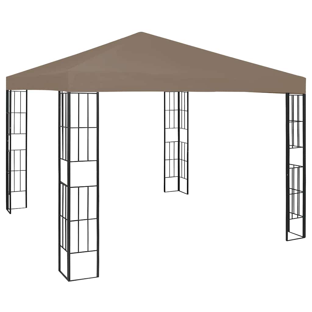 Gazebo With Led String Lights