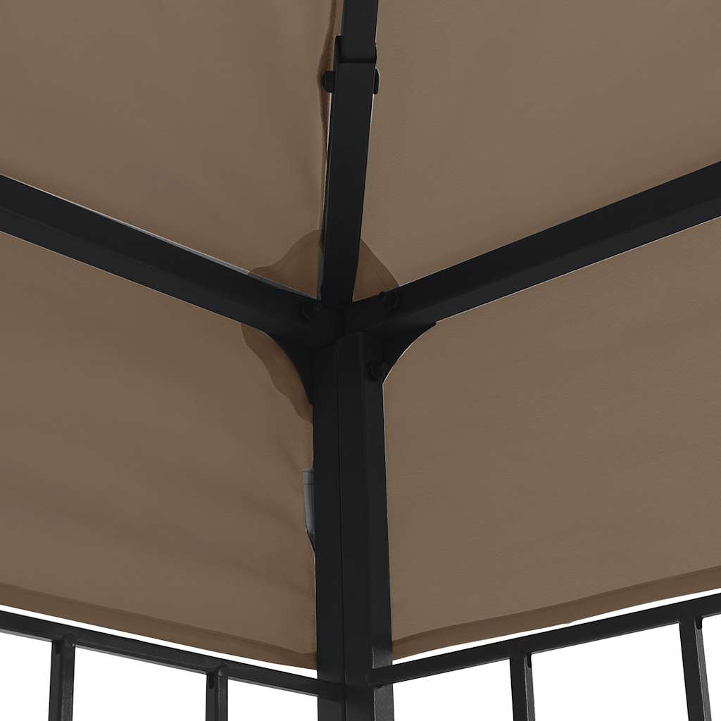 Gazebo With Led String Lights