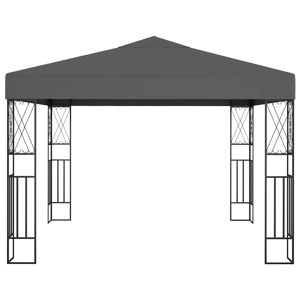 Gazebo Led String Lights Fabric cream anthracite taupe Fabric (100% polyester) 3