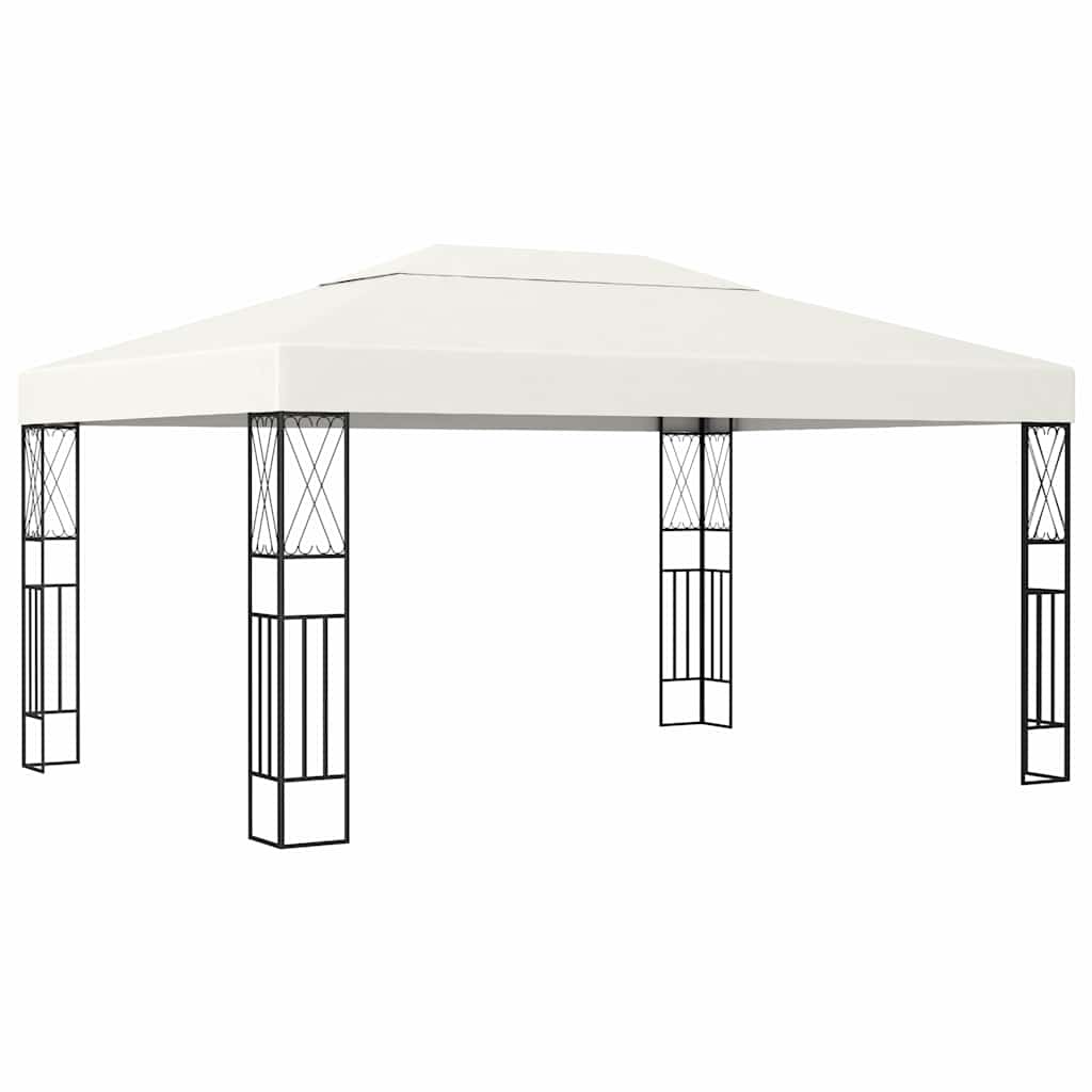 Gazebo Led String Lights Fabric cream anthracite taupe Fabric (100% polyester) 3