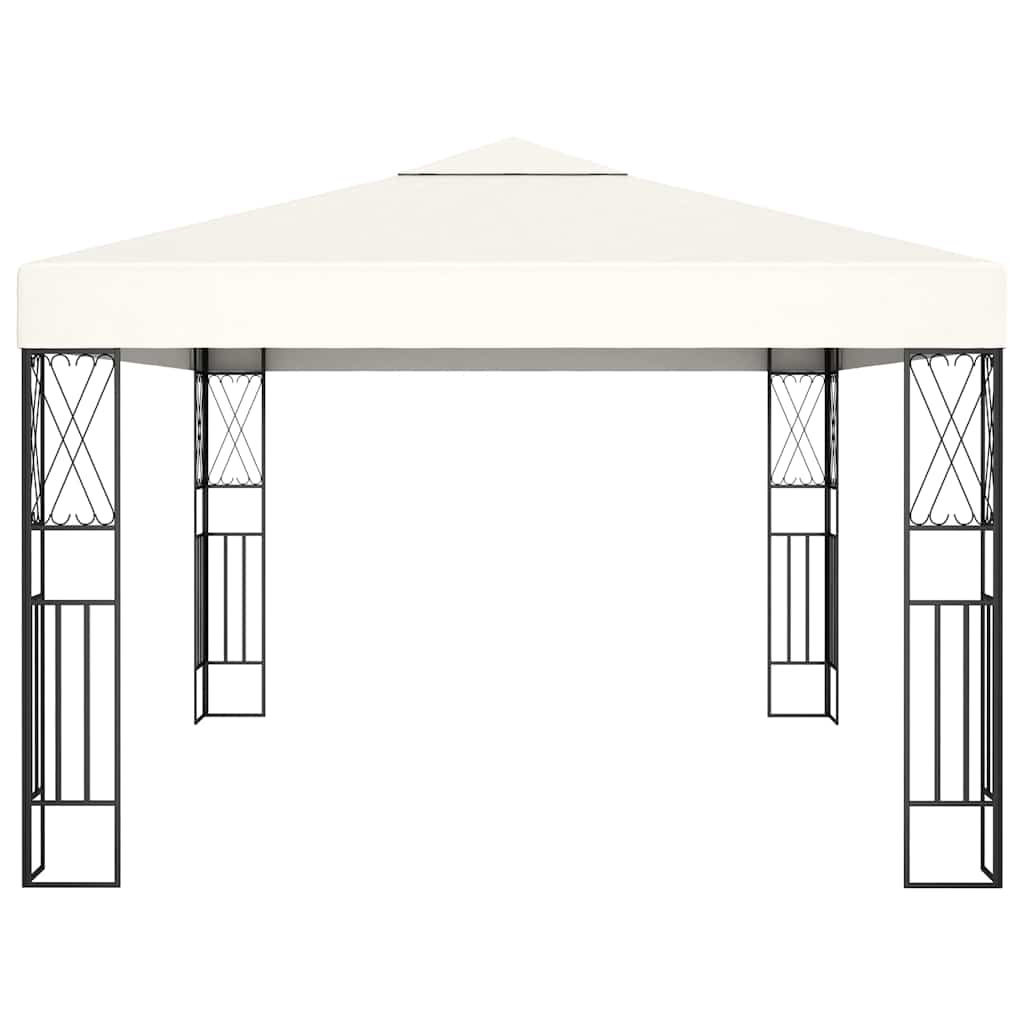 Gazebo Led String Lights Fabric cream anthracite taupe Fabric (100% polyester) 3