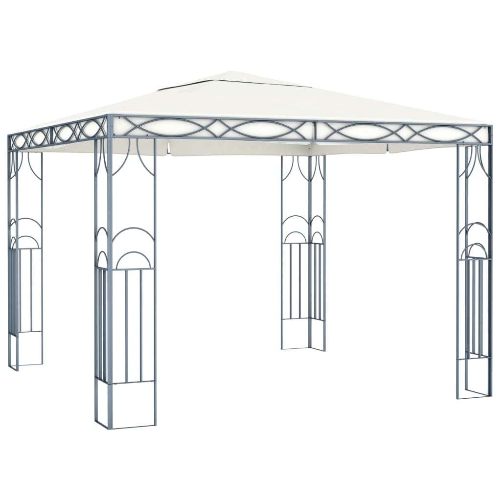 Gazebo With Led String Lights