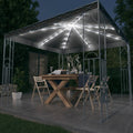 Gazebo With Led String Lights