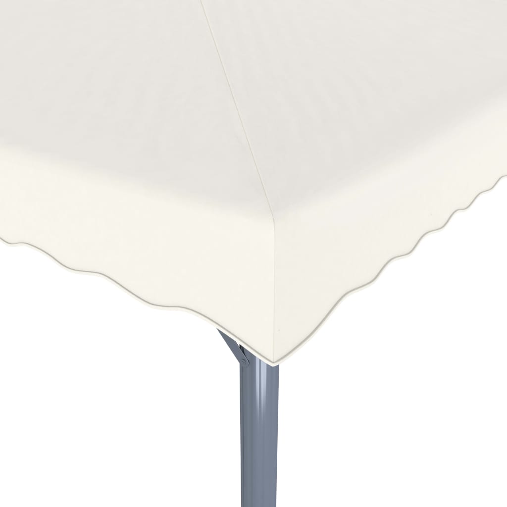 Gazebo With Led String Lights 300X300 Cm Aluminium