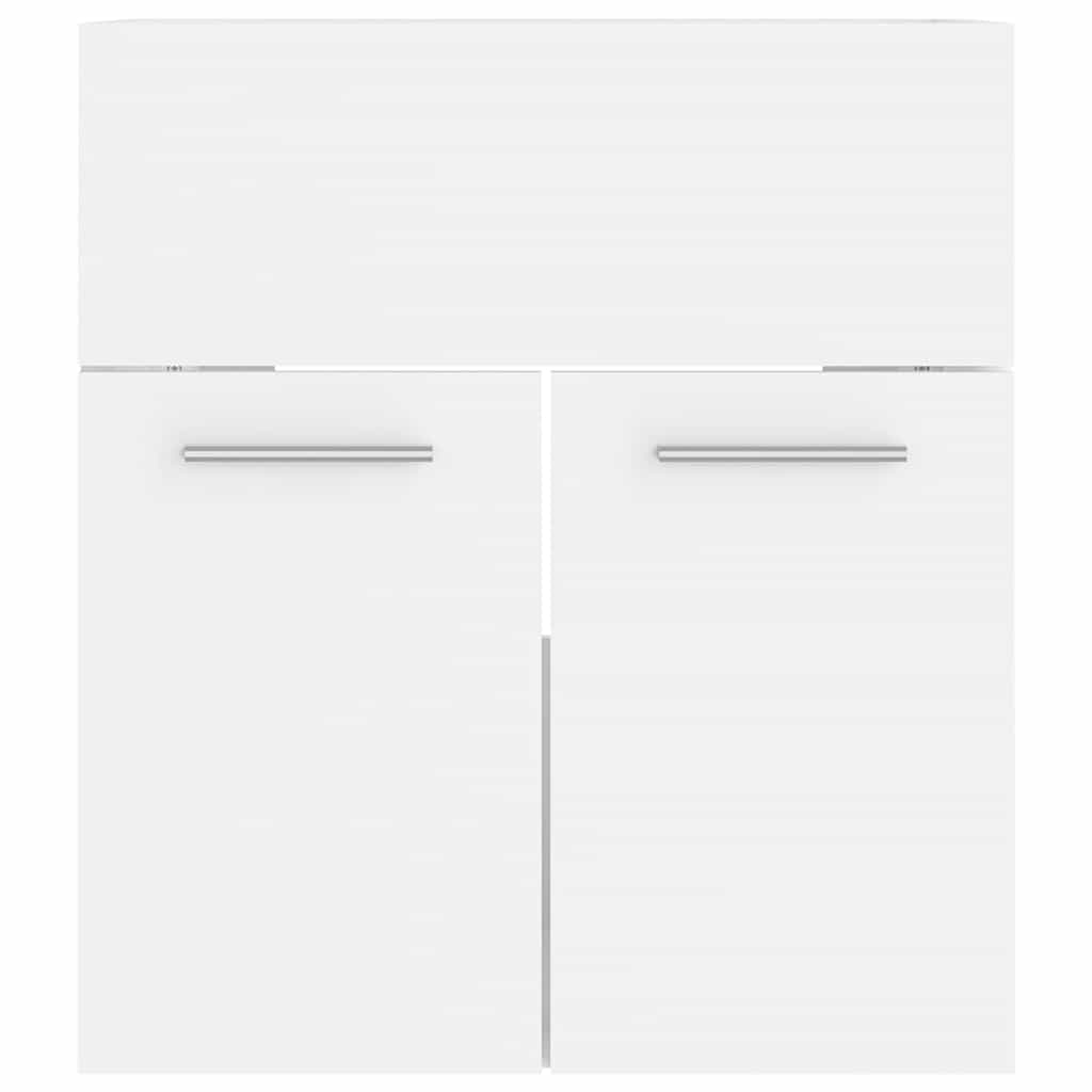 Bathroom Furniture Set 3 Pcs Engineered Wood 1