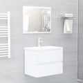 Bathroom Furniture Set Smoked Oak Faucet 41X38.5X45Cm Grey Sonoma Black White 80