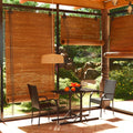 Dining Set | | Polyethylene Rattan, Powder-Coated Steel, Glass