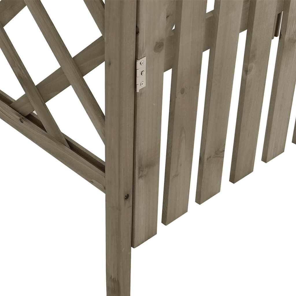 Garden Arches Trellises Arbours & Pergolas Pergola Gate 116X40X204 Cm Solid Firw