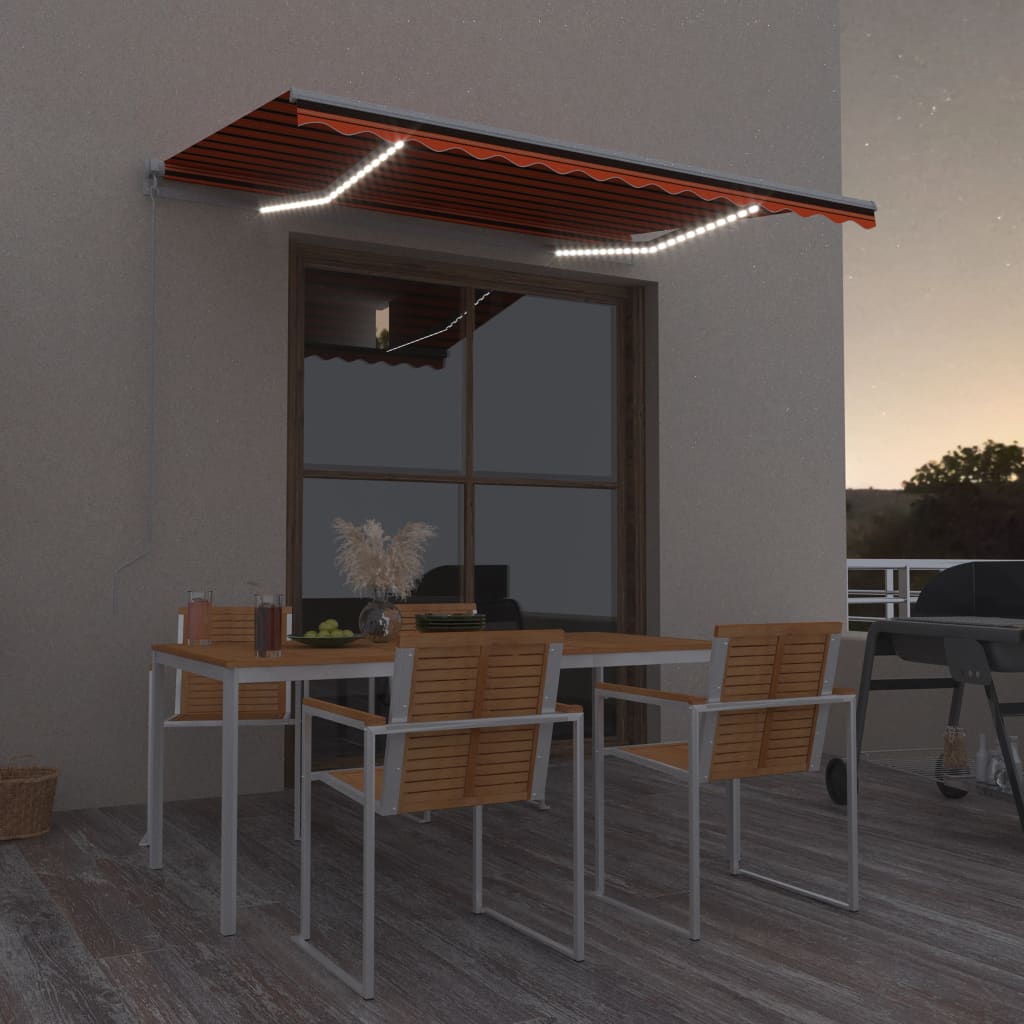 Retractable Awning Fabric And Aluminium