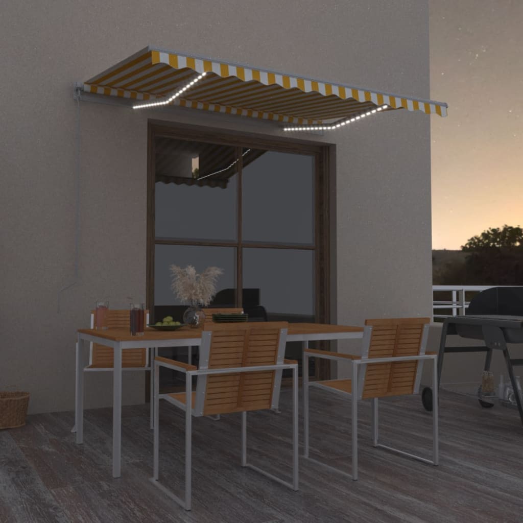 Retractable Awning Fabric And Aluminium