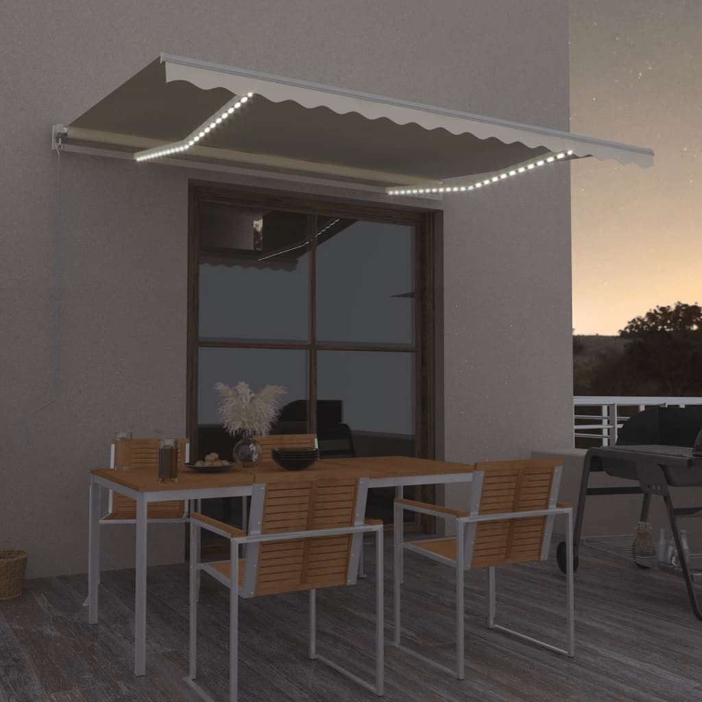 Retractable Awning Fabric And Aluminium