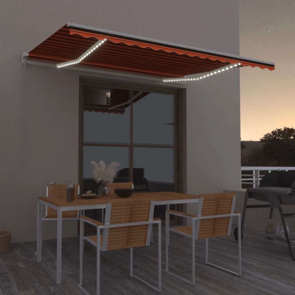 Retractable Awning Fabric And Aluminium