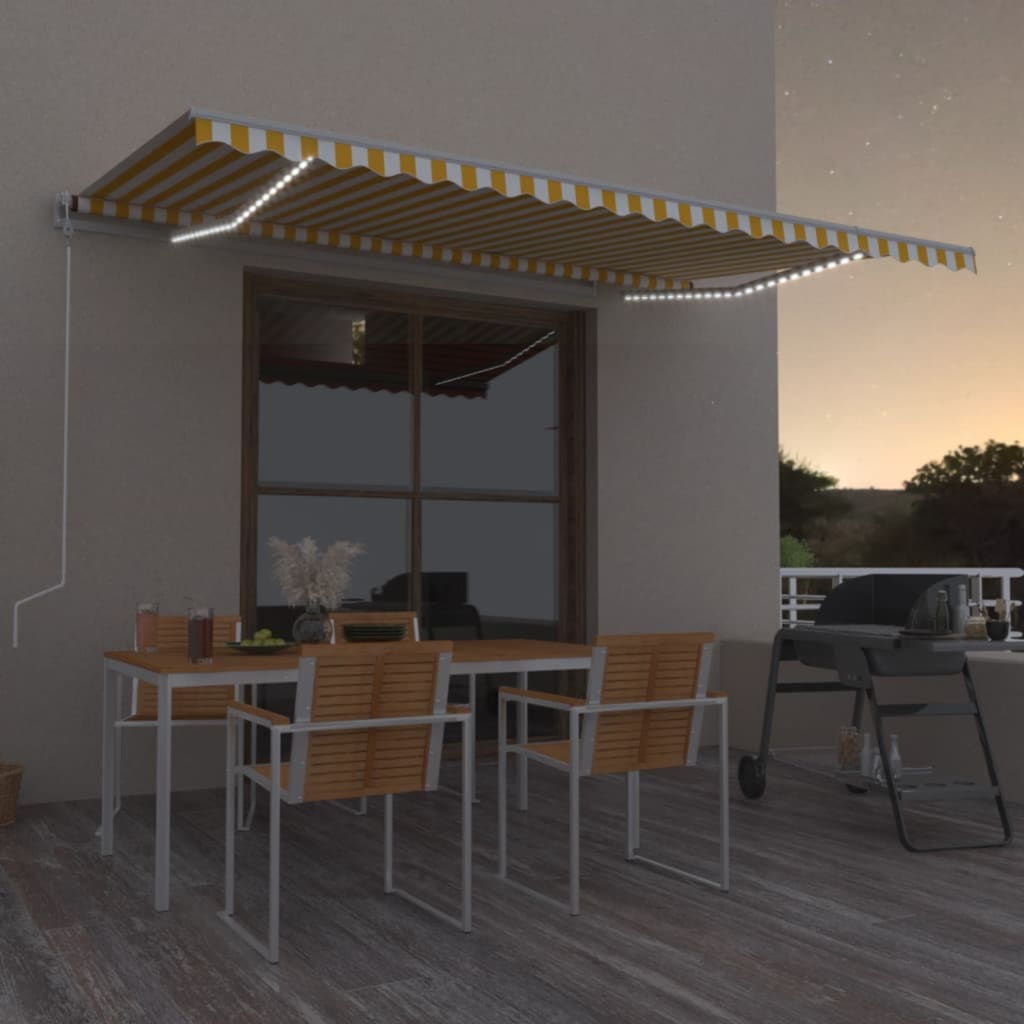Retractable Awning Fabric And Aluminium