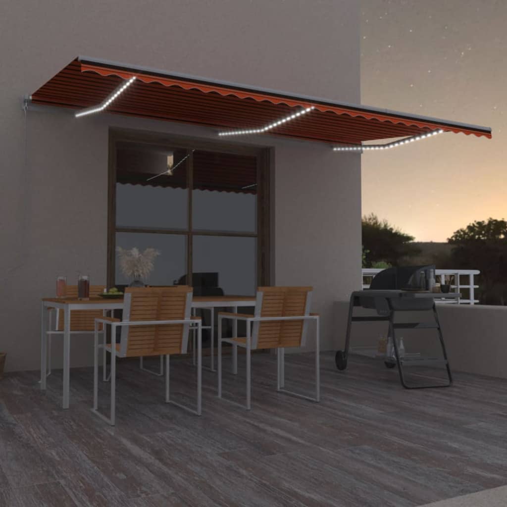 Retractable Awning Fabric And Aluminium