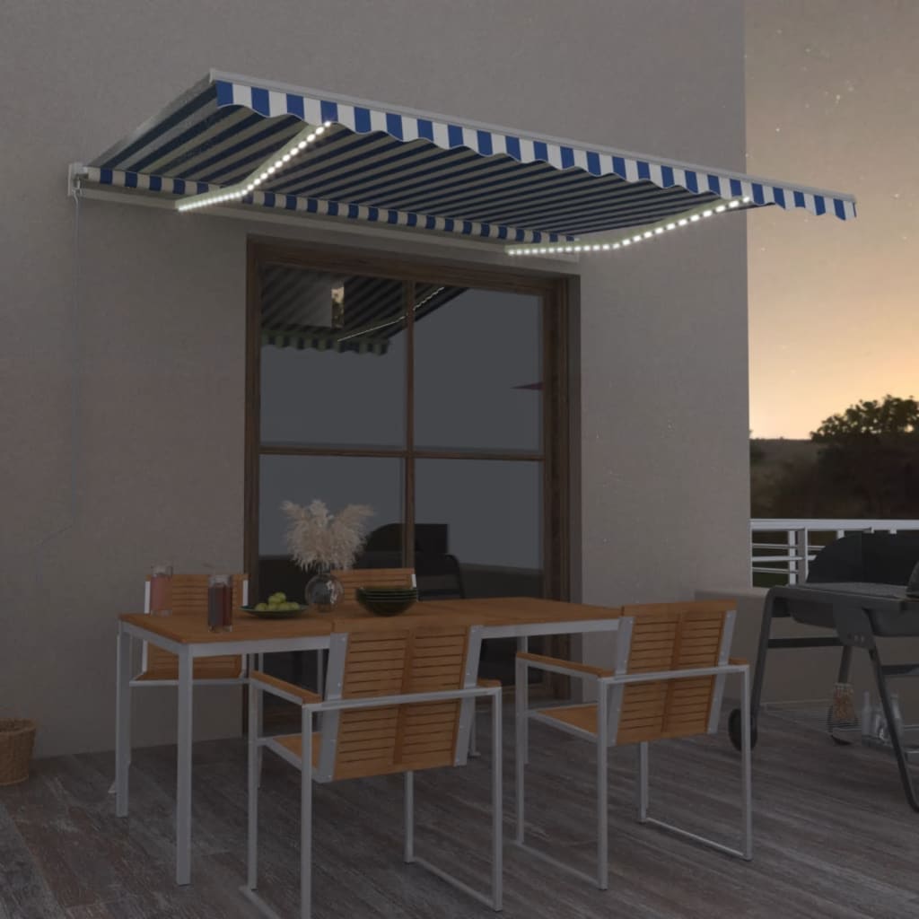 Retractable Awning Fabric And Aluminium
