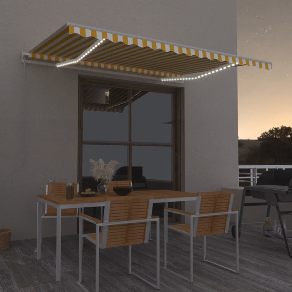 Retractable Awning Fabric And Aluminium