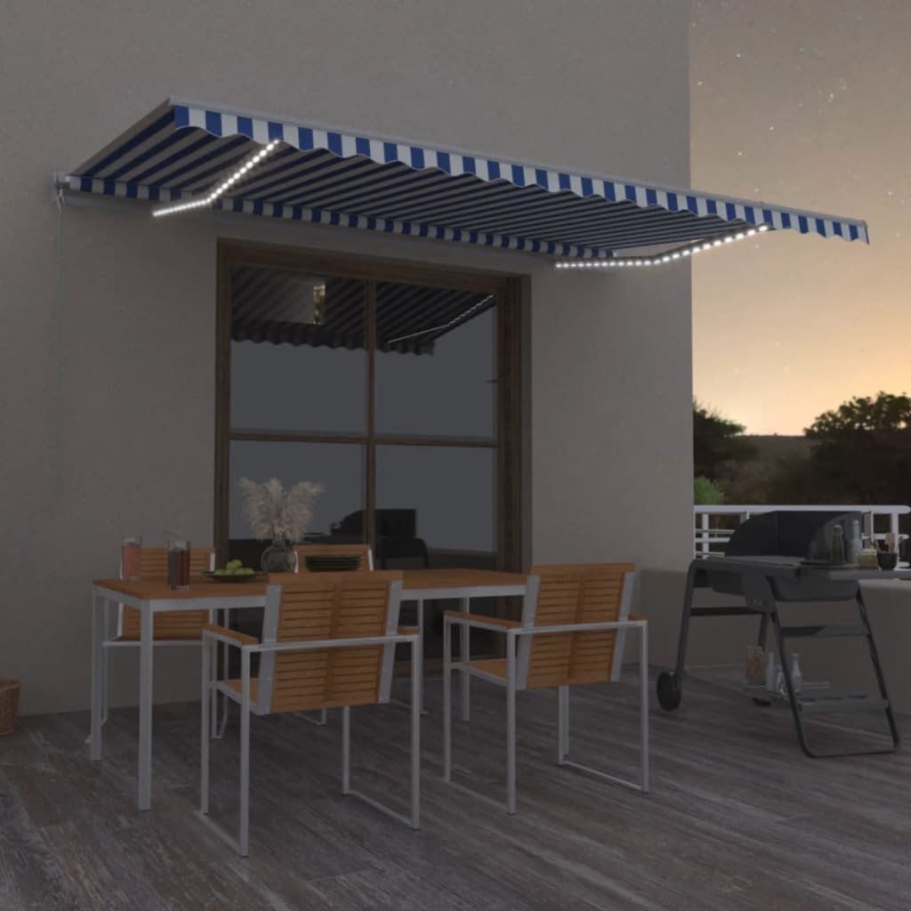 Retractable Awning Fabric And Aluminium